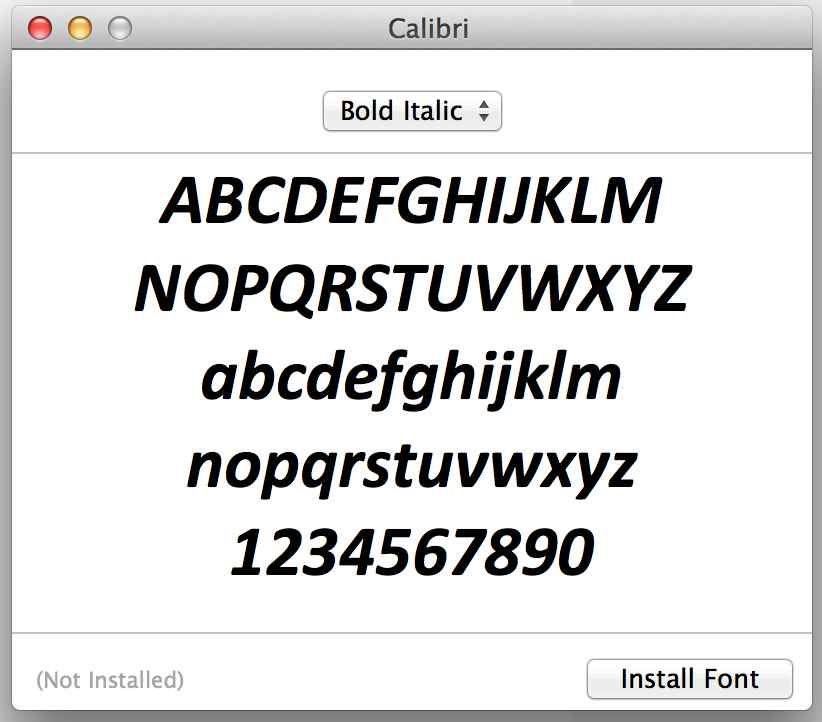 cambria math font download mac